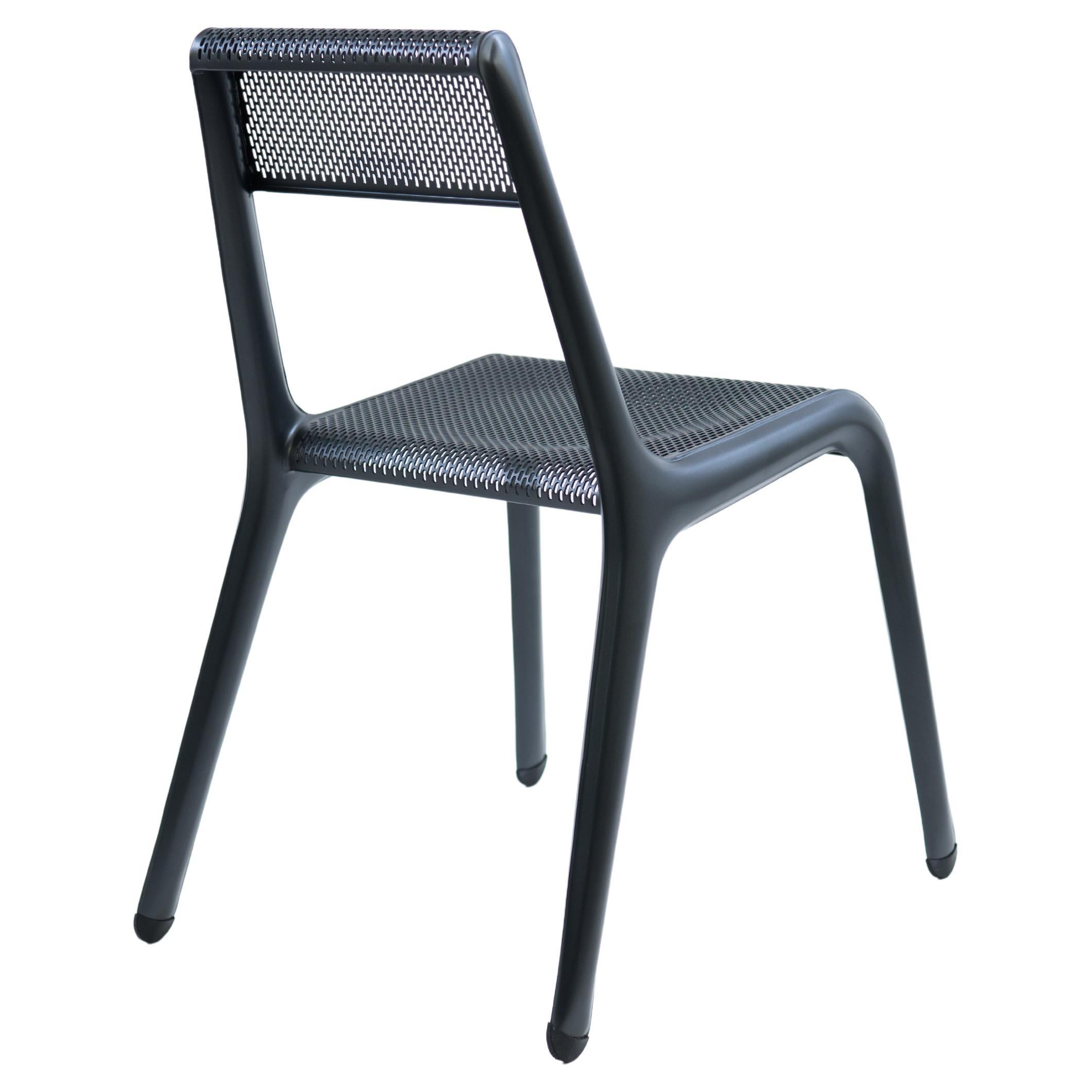 Black Leggera Chair by Zieta For Sale