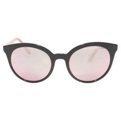 Black & Light Pink Prada Acetate Sunglasses
