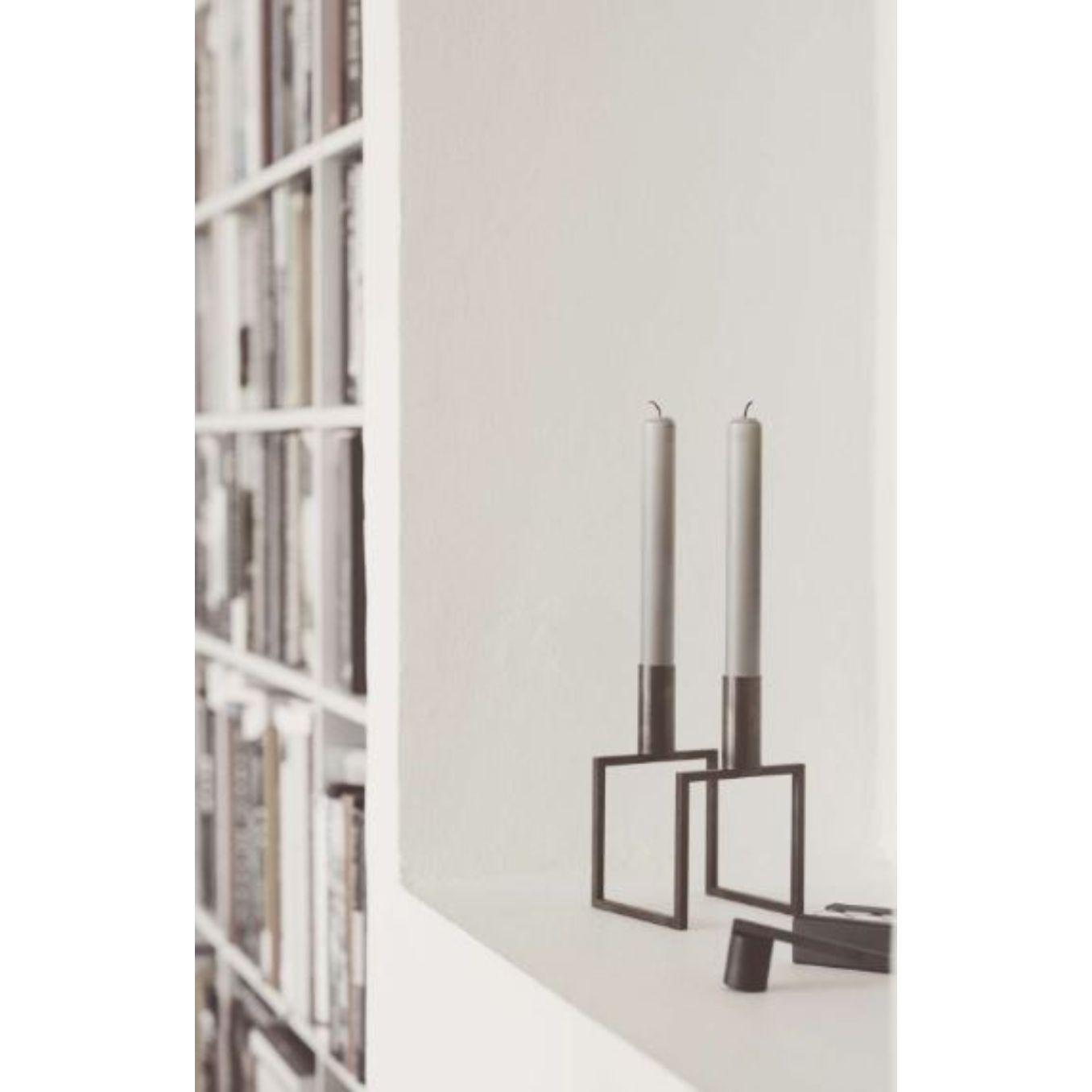 Other Black Line Candle Holder by Lassen