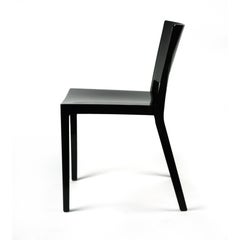 Black Lizz Chairs by Piero Lissoni & Carlo Tamborini for Kartell