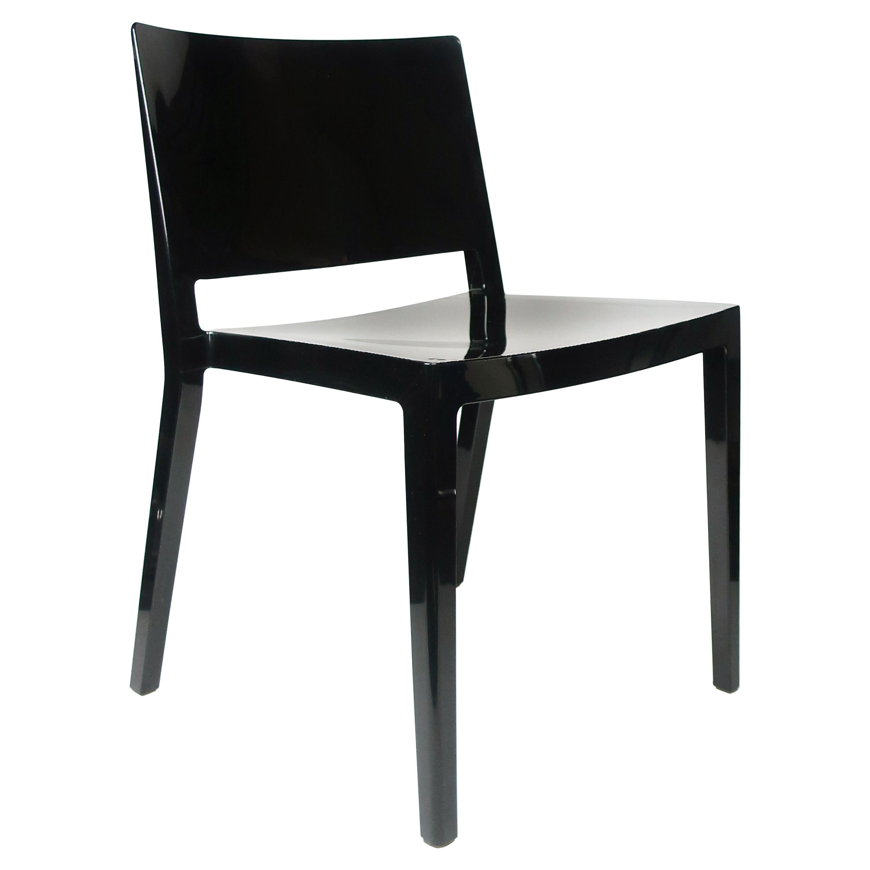 Black Lizz Chairs by Piero Lissoni & Carlo Tamborini for Kartell For Sale