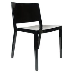 Black Lizz Chairs by Piero Lissoni & Carlo Tamborini for Kartell