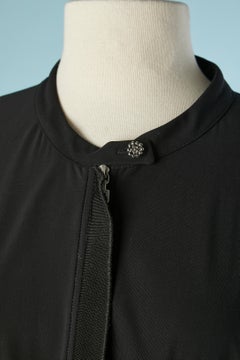 Ensemble veste longue et jupe noire Marithé et François Girbaud