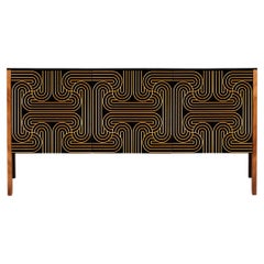 Black Loop Sideboard 3 Door by CoucouManou