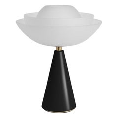 Black Lotus Table Lamp by Mason Editions