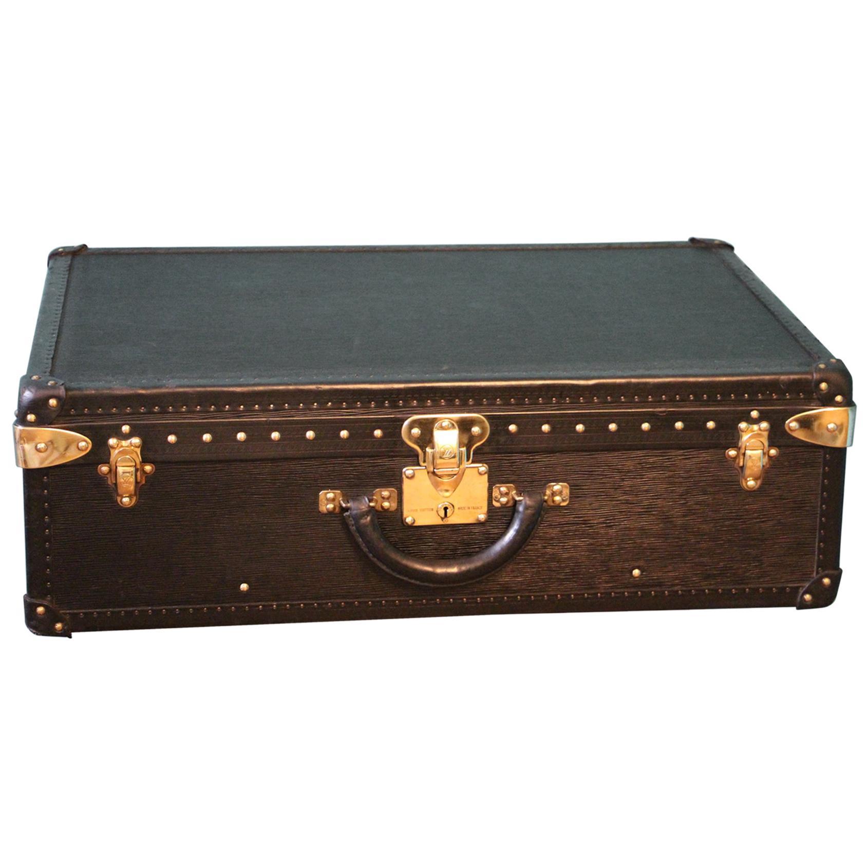 A BLACK EPI LEATHER ALZER 70 SUITCASE, LOUIS VUITTON, 21ST CENTURY