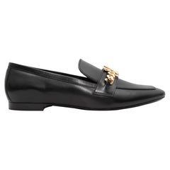 Black Louis Vuitton Upper Case Loafers Size 40