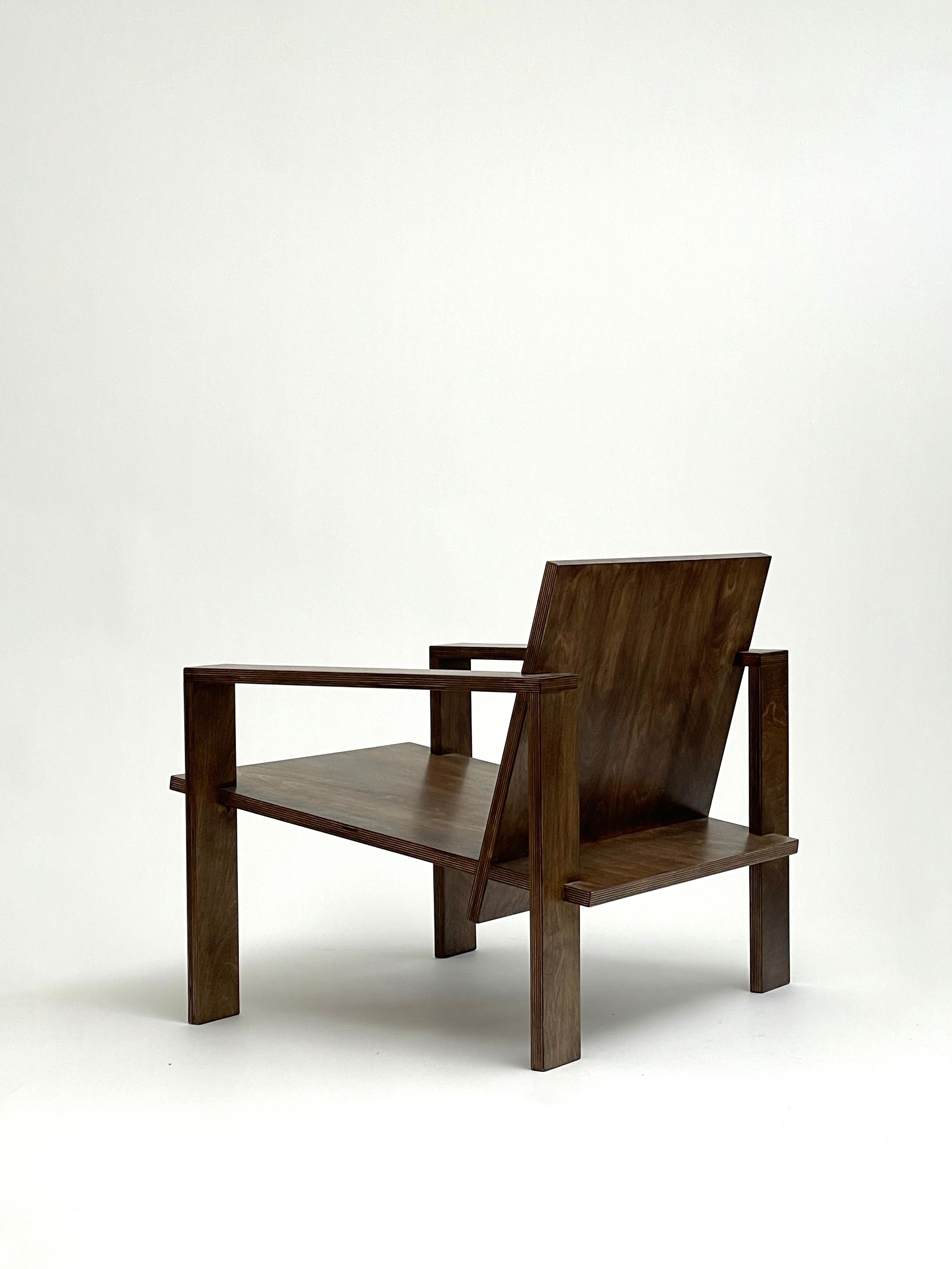Other Black Lounge Chair 01 by Goons For Sale
