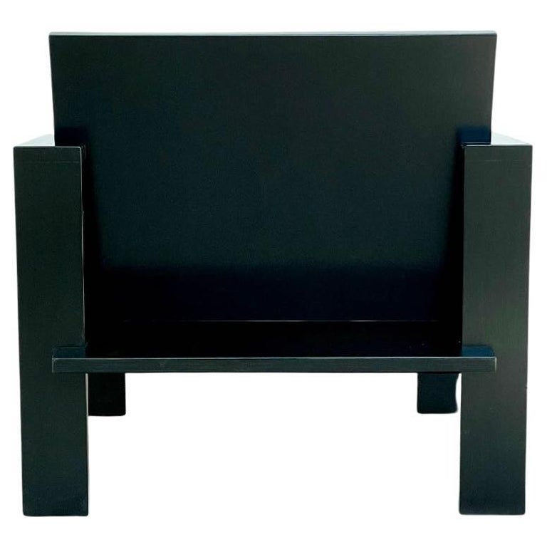 Black Lounge Chair 01 by Goons For Sale at 1stDibs