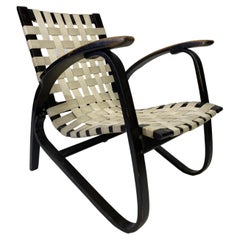 Black Lounge Chair by Jan Vanek