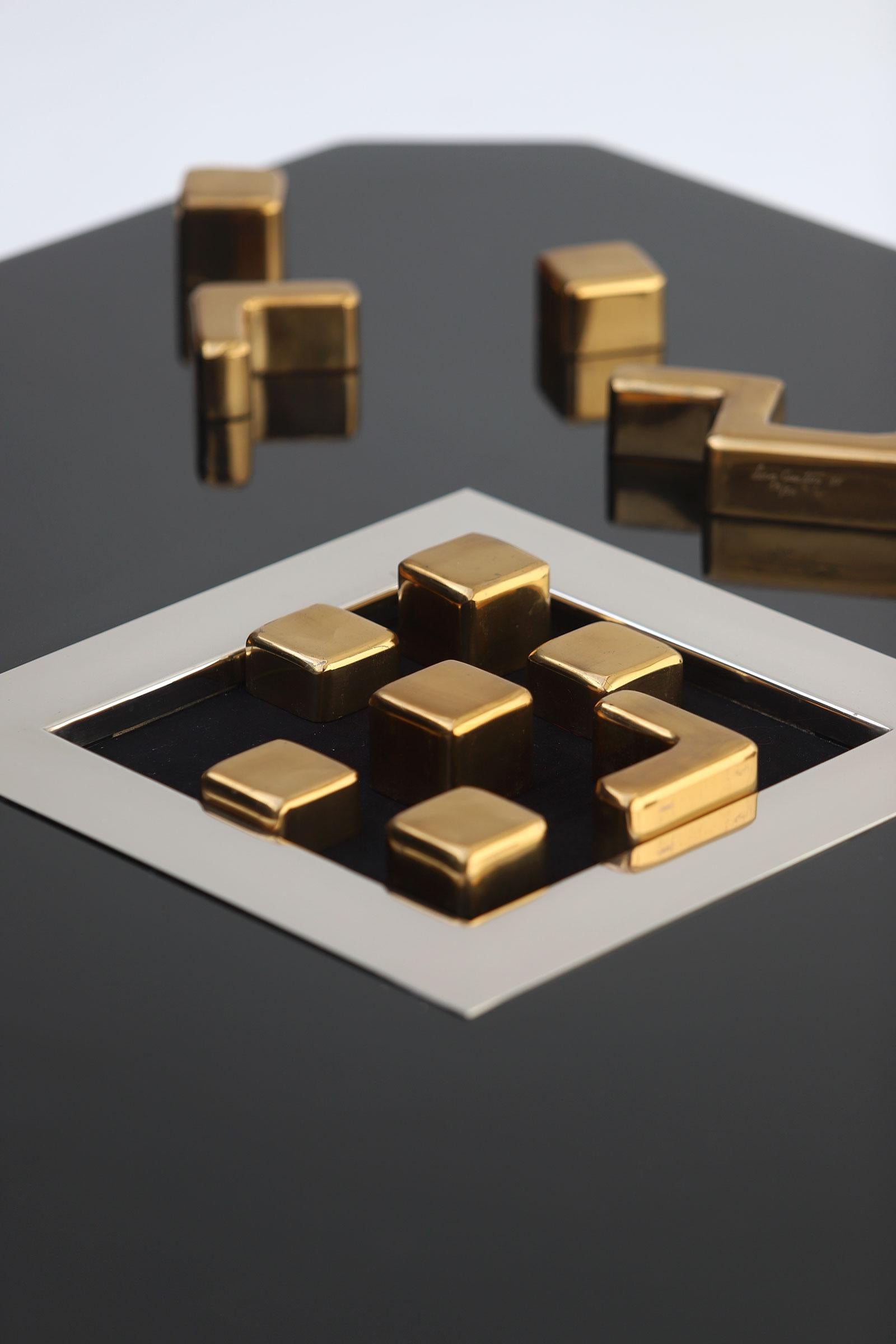 Black 'Lova Creation' Coffee Table 1