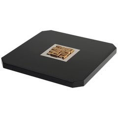 Black 'Lova Creation' Coffee Table