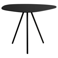 Black Low Indoor Pebble End Table by Kenneth Cobonpue