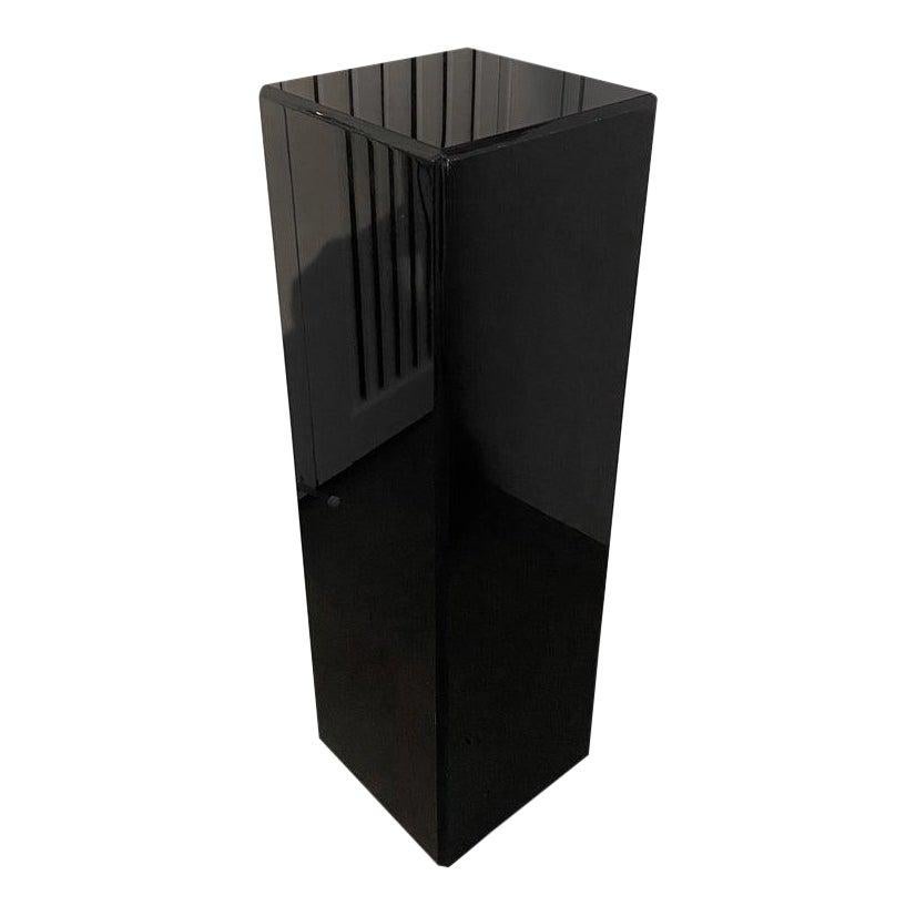 Black Luicte Pedestal For Sale 1