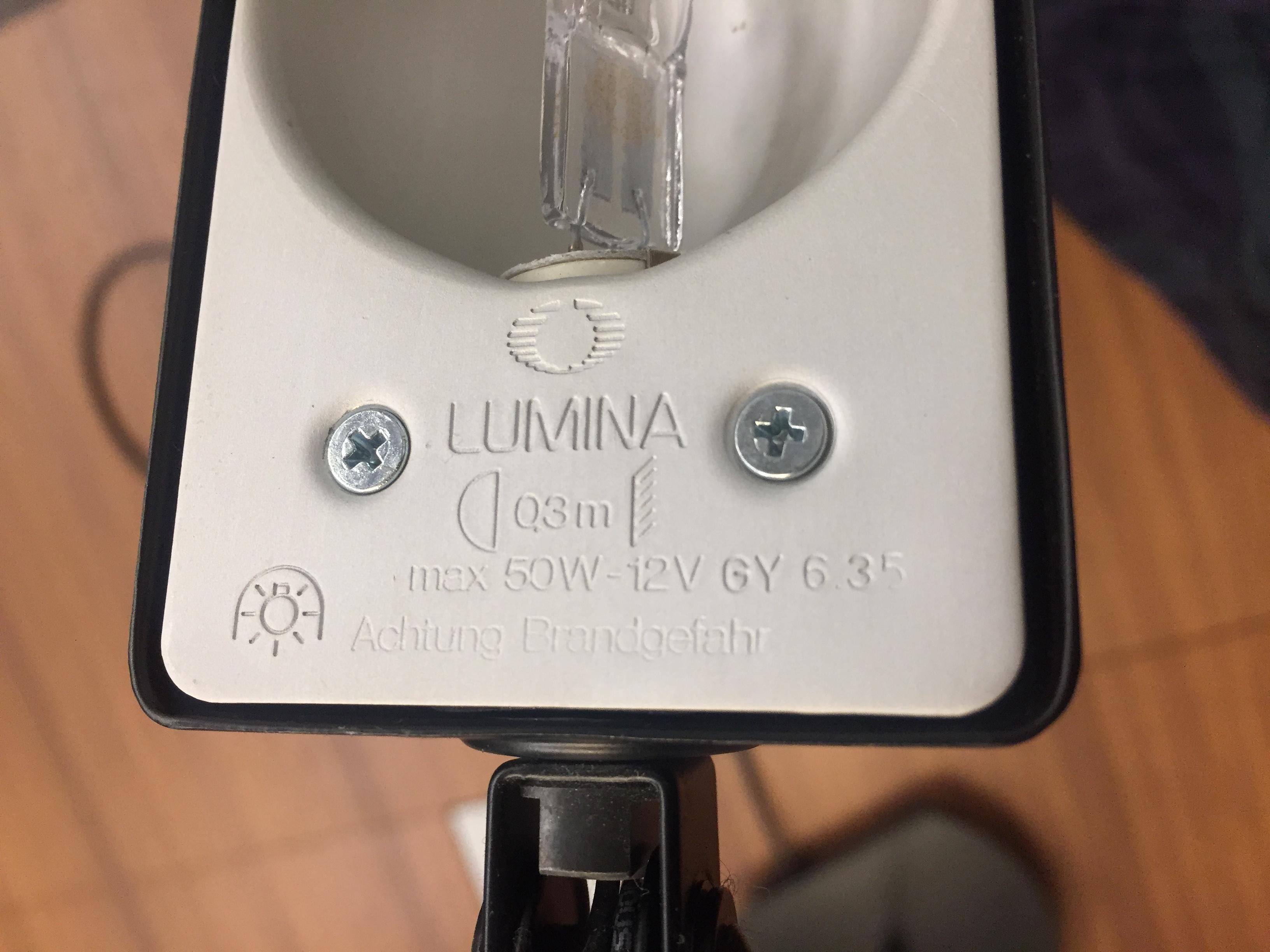 Black Lumina Cloe Table Lamp 1