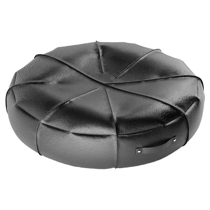 Luxury Blue Leather Large Cushion for Cats and Dogs, Modern Pet Accessories For Sale at 1stDibs