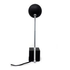 Black Lytegem Desk Lamp by Michael Lax for Lightolier