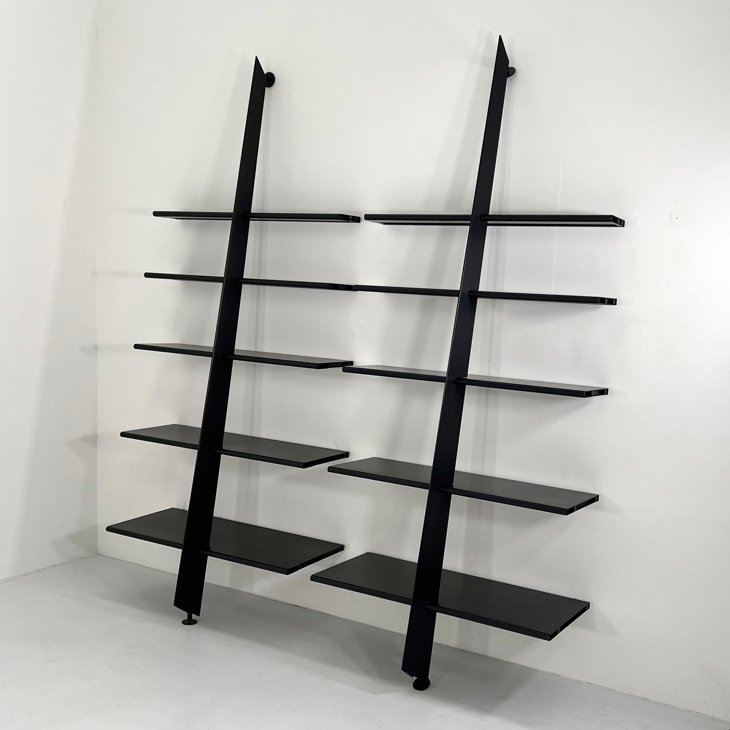 Black Mac Gee Wall Unit by Philippe Starck for Baleri Italia, 1980s For Sale 3