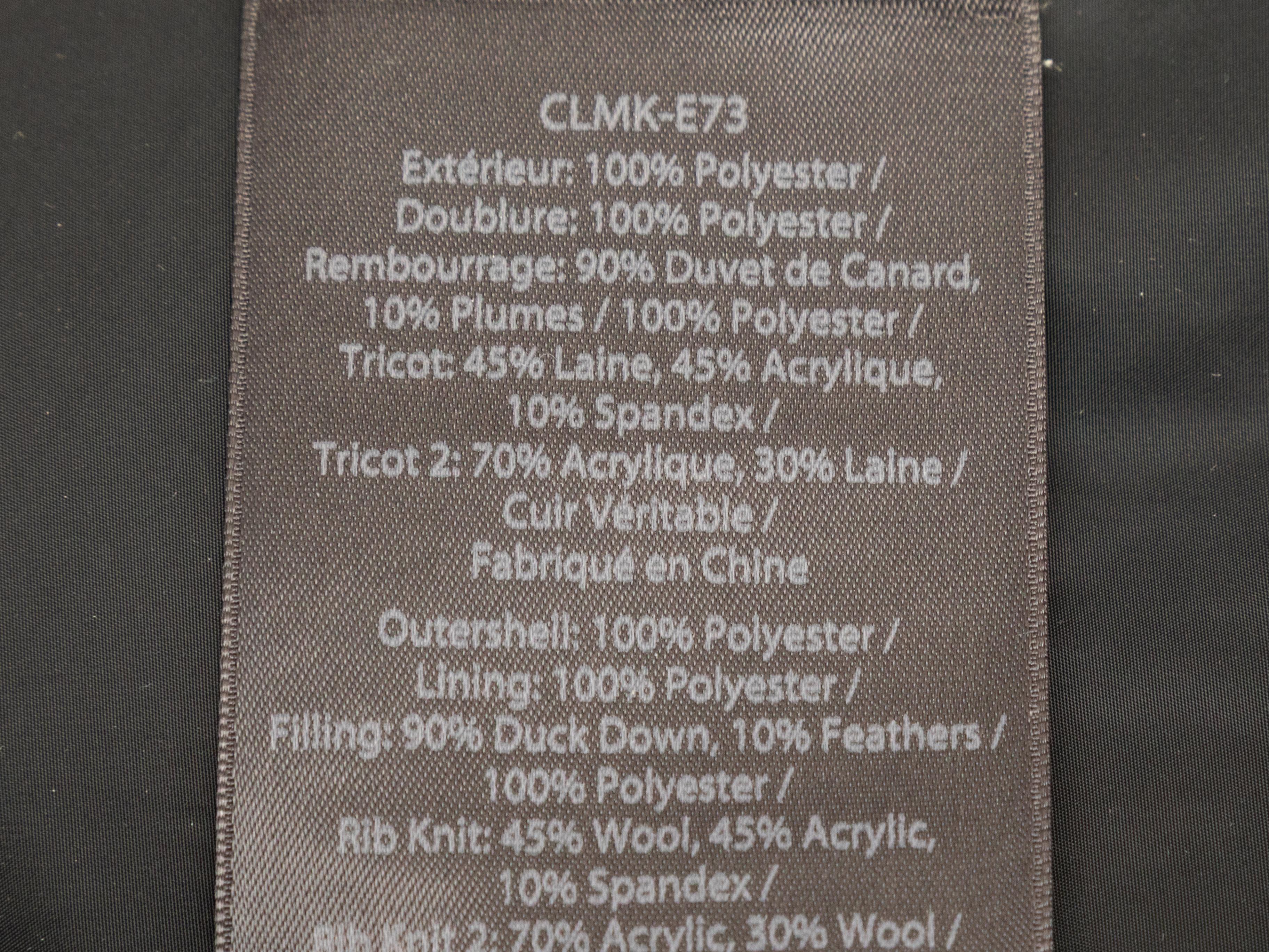 Black Mackage Hooded Down-Filled Coat Size US M en vente 1