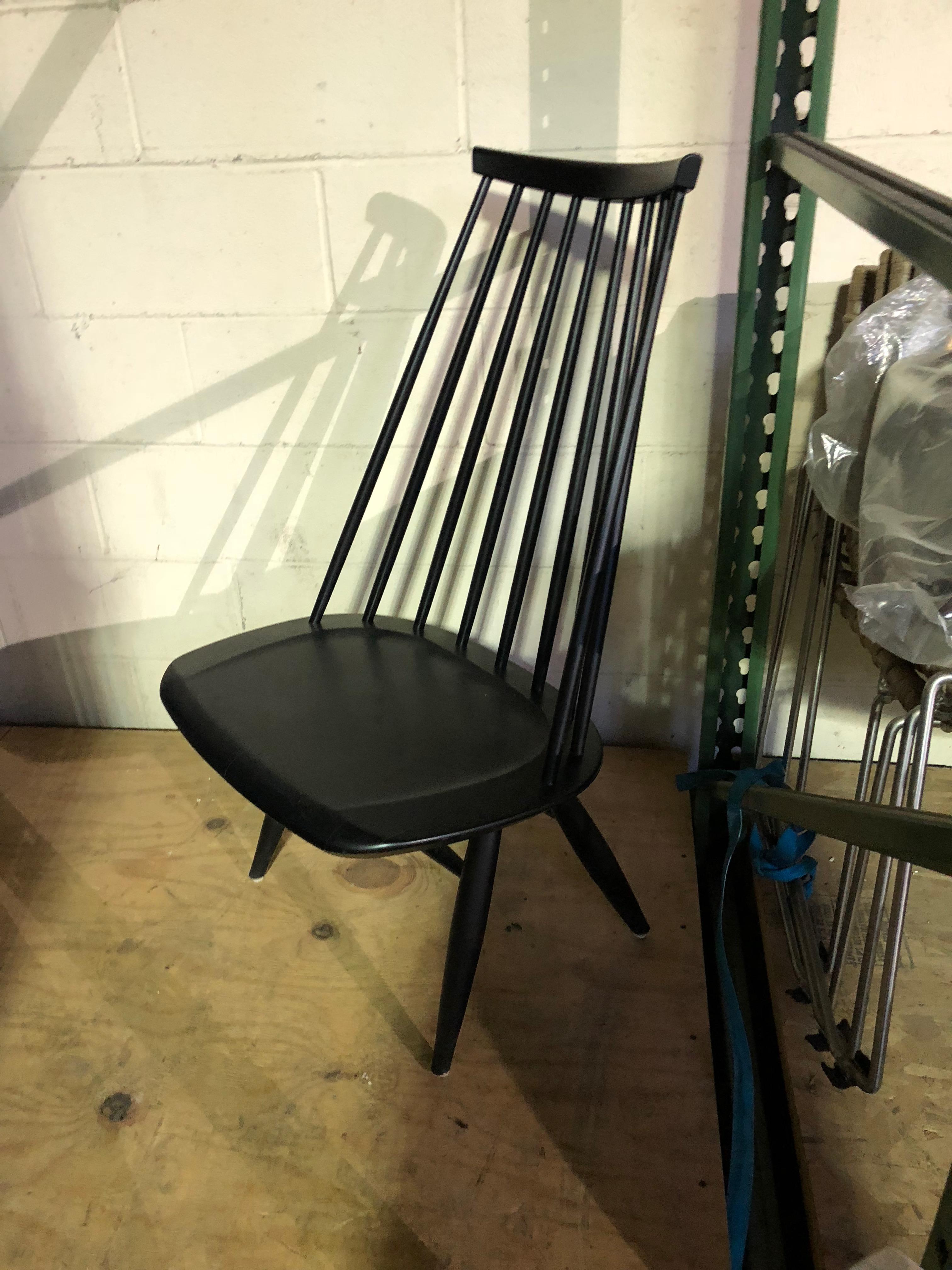 Artek Black Mademoiselle Lounge Chair (Finnisch)