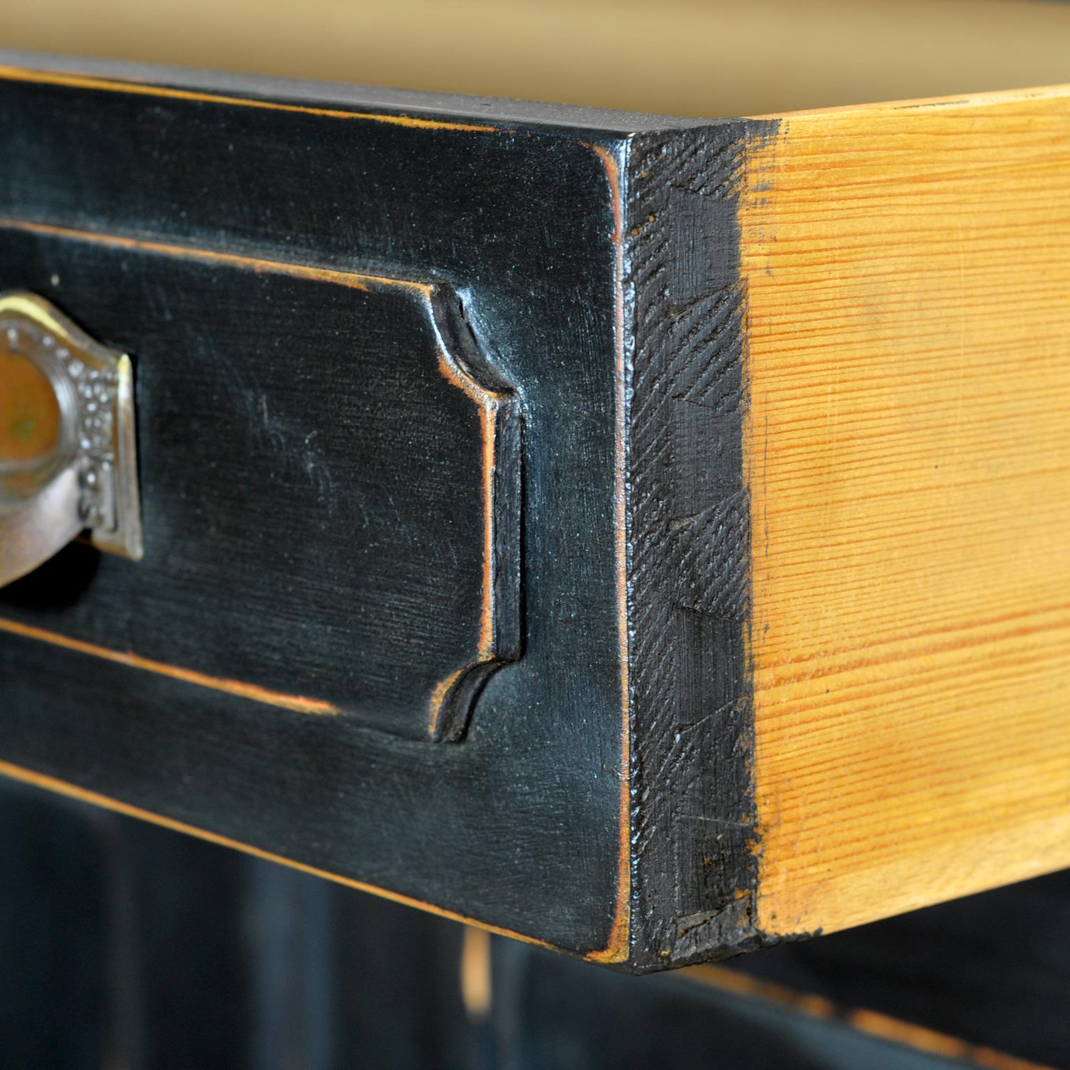 Black maiden cabinet, 1930s For Sale 5