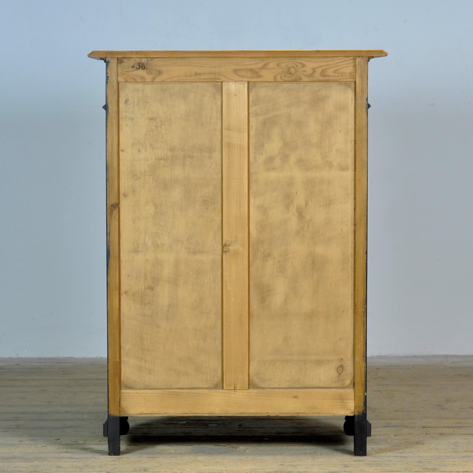 Black maiden cabinet, 1930s For Sale 6