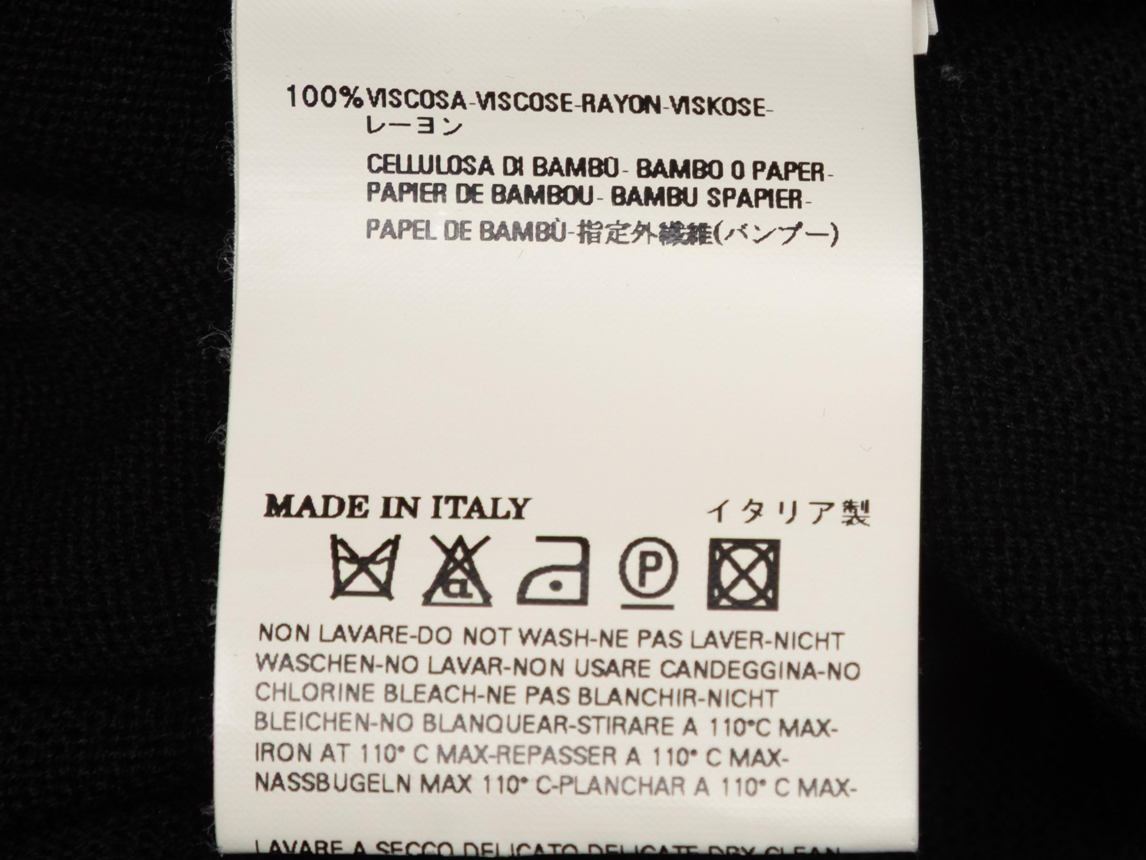 Noir Maison I.I.A. Robe sans manches à col en V Taille US L Pour femmes en vente