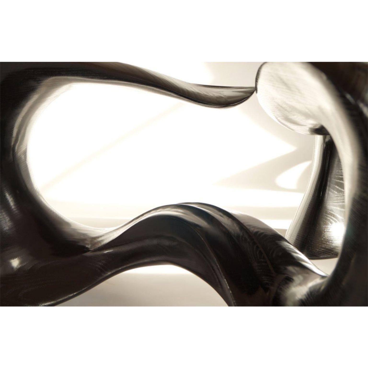 Glass Black Mamba Handcrafted and Designed by Morten Stenbaek