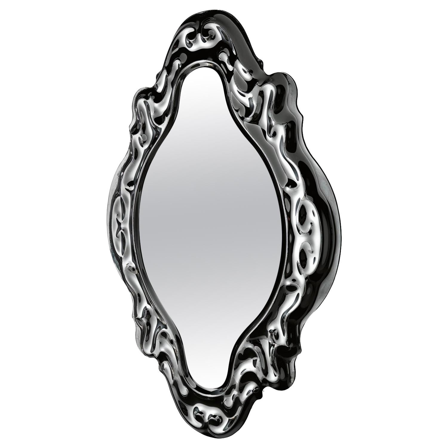 Black Manor Mirror For Sale