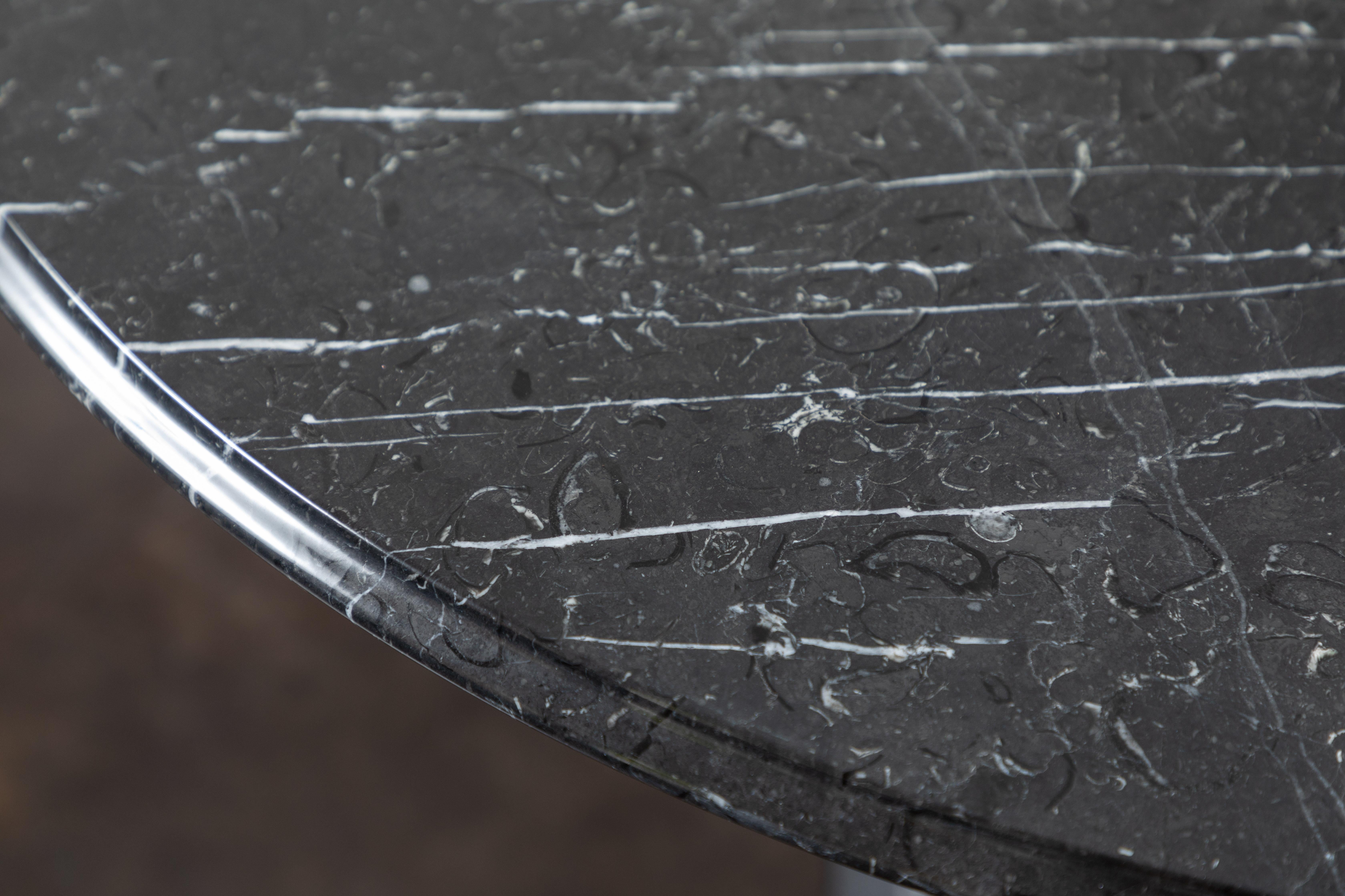 Black Marble Dining or Centre Table 1