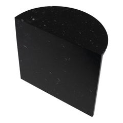 Black Marble "Fifty Tall" Coffee Table, Sebastian Scherer