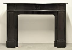 Black Marble Fireplace Mantel