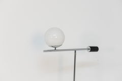 Modern italian Black Marble Floor Lamp by Vintage Domus