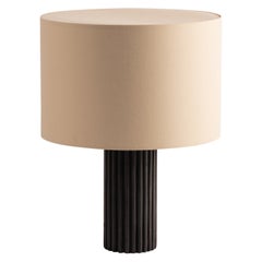 Lampada da tavolo Flutita in marmo nero di Simone & Marcel