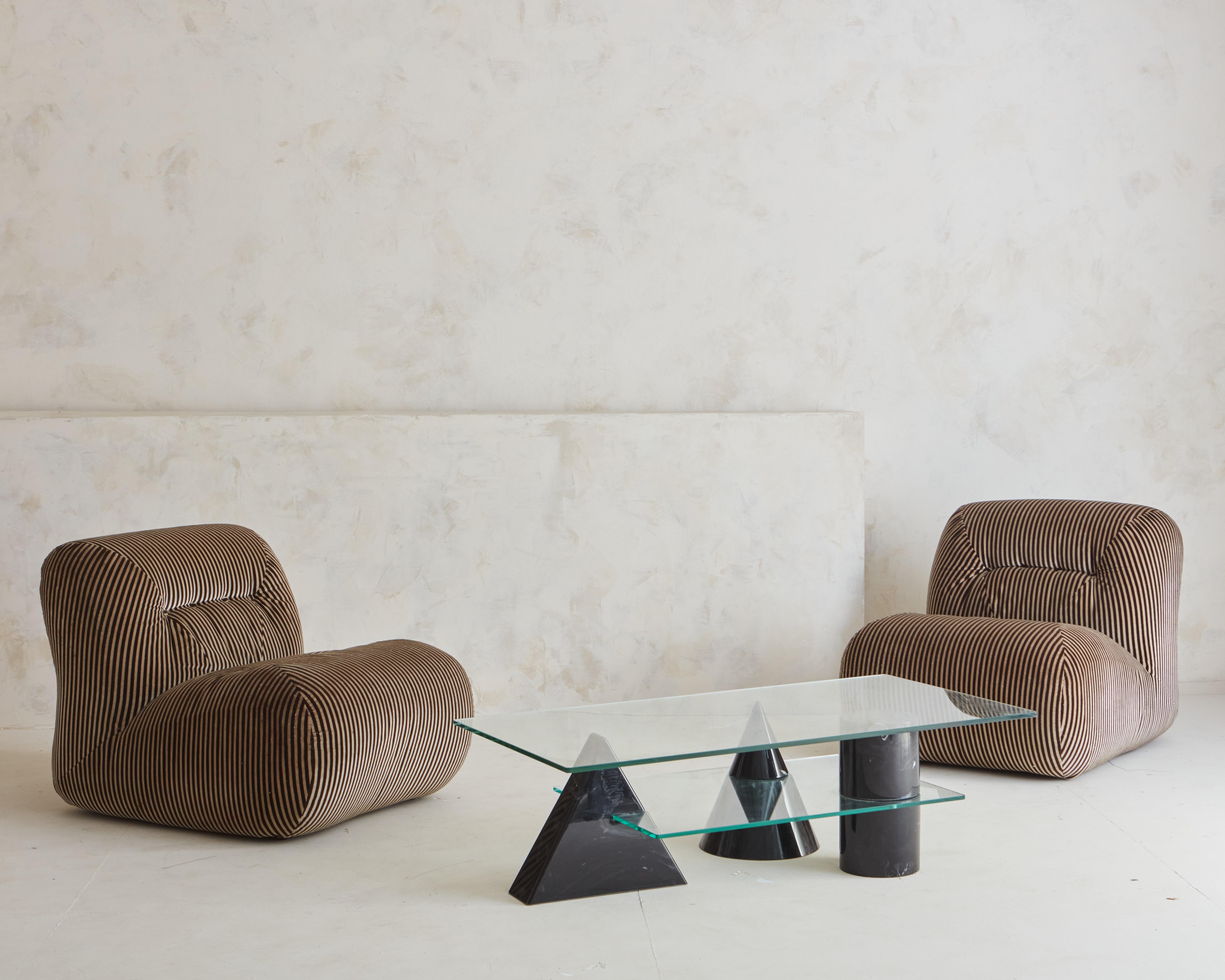 geometric shape coffee table
