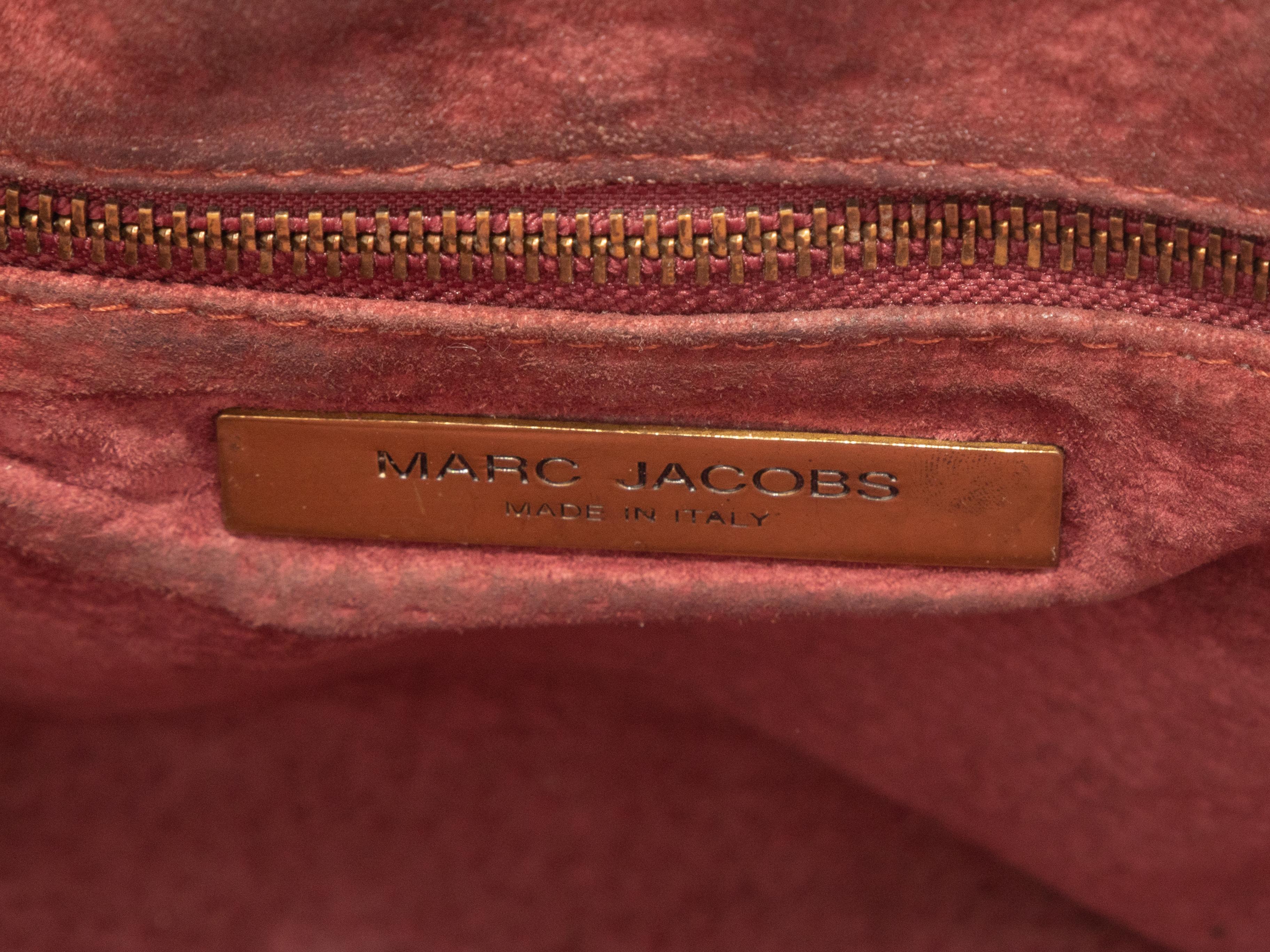 Marc Jacobs Black Quilted Leather Stam Handbag 5