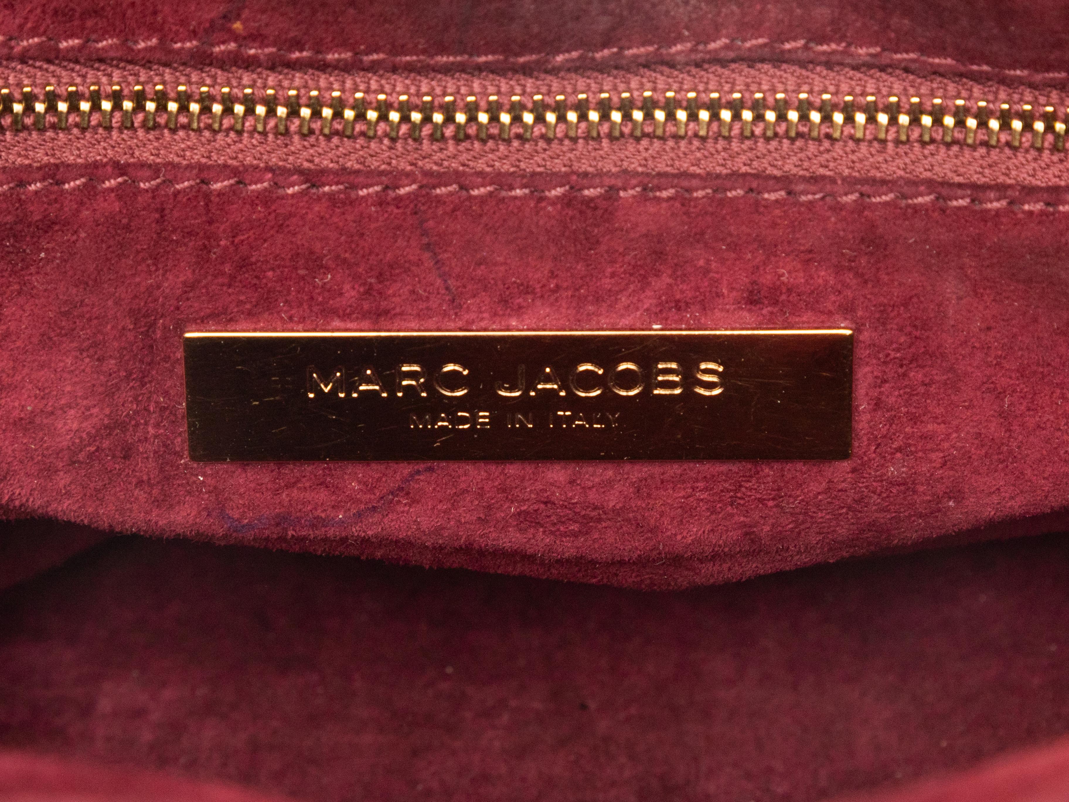 Borsetta Marc Jacobs Quilted Stam Nera in vendita 1