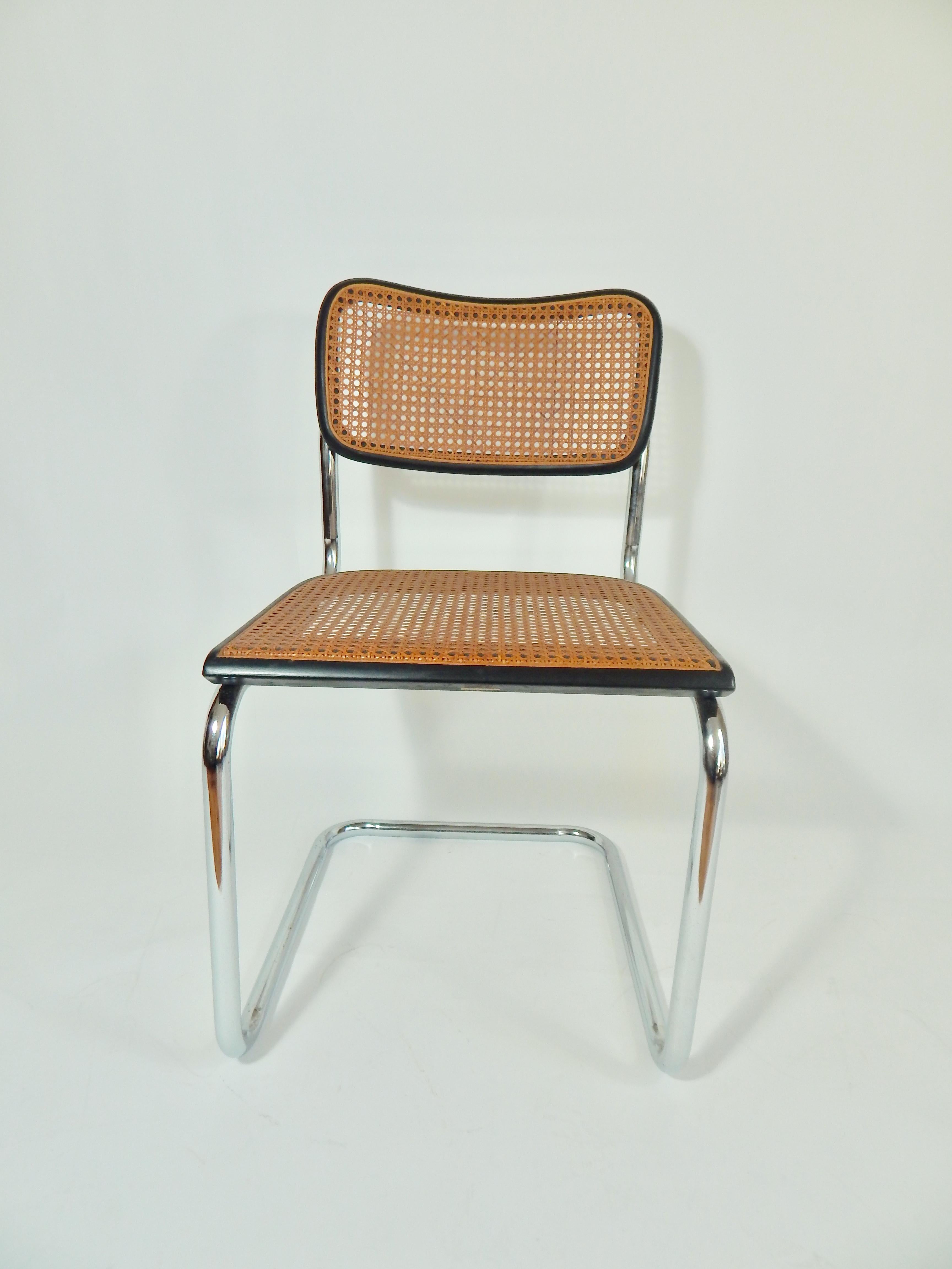 Black Marcel Breuer Cesca Chair 4