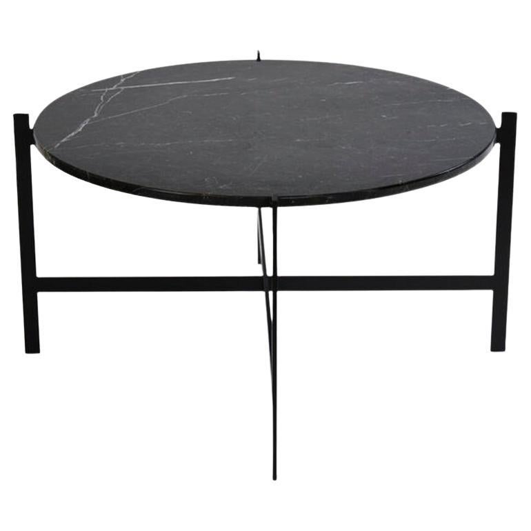 Black Marquina Marble Large Deck Table by OxDenmarq For Sale
