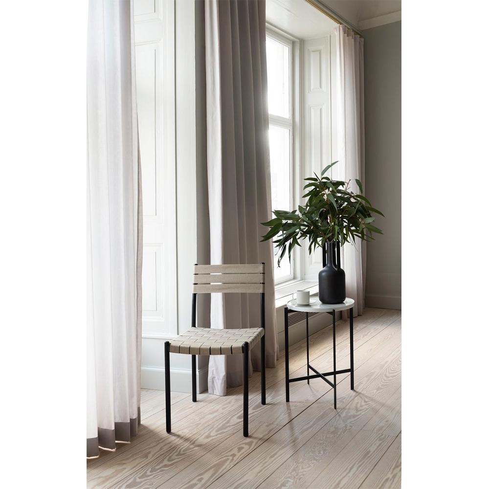 Other Black Marquina Marble Small Deck Table by OxDenmarq For Sale