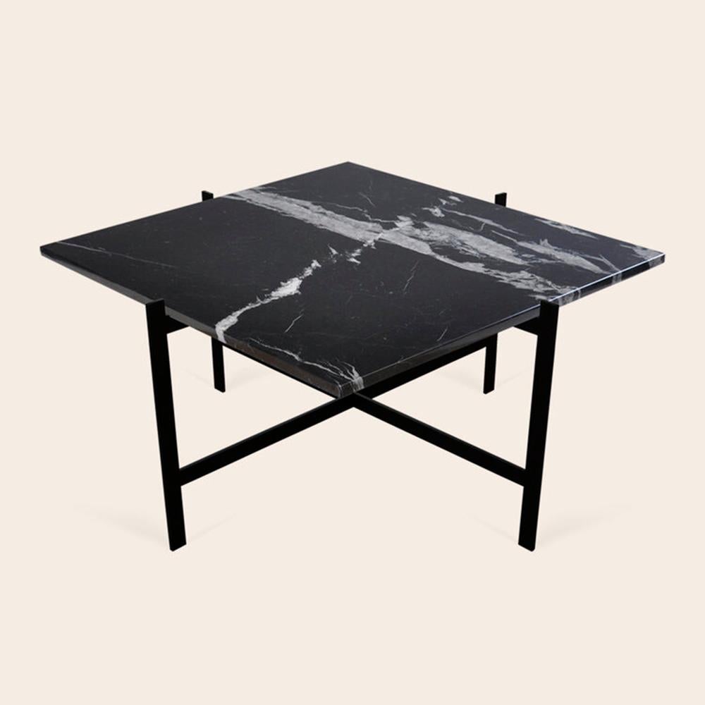 Black Marquina Marble Square Deck Table by OxDenmarq
Dimensions: D 87 x W 87 x H 45 cm
Materials: Steel, Black Marquina Marble
Also Available: Different size and top options available,

OX DENMARQ is a Danish design brand aspiring to make