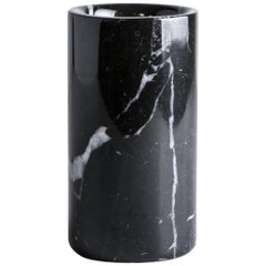 Black Marquina Marble Utensil Holder