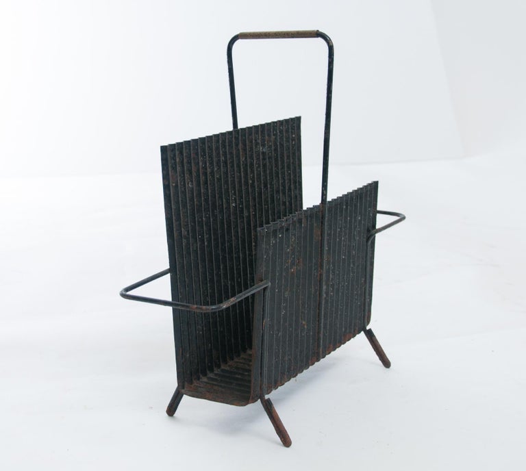 Java Holder Image Black Mathieu Matégot Java Magazine Holder in Original Condition For ...