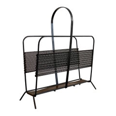 Black Mathieu Mategot Magazine Rack