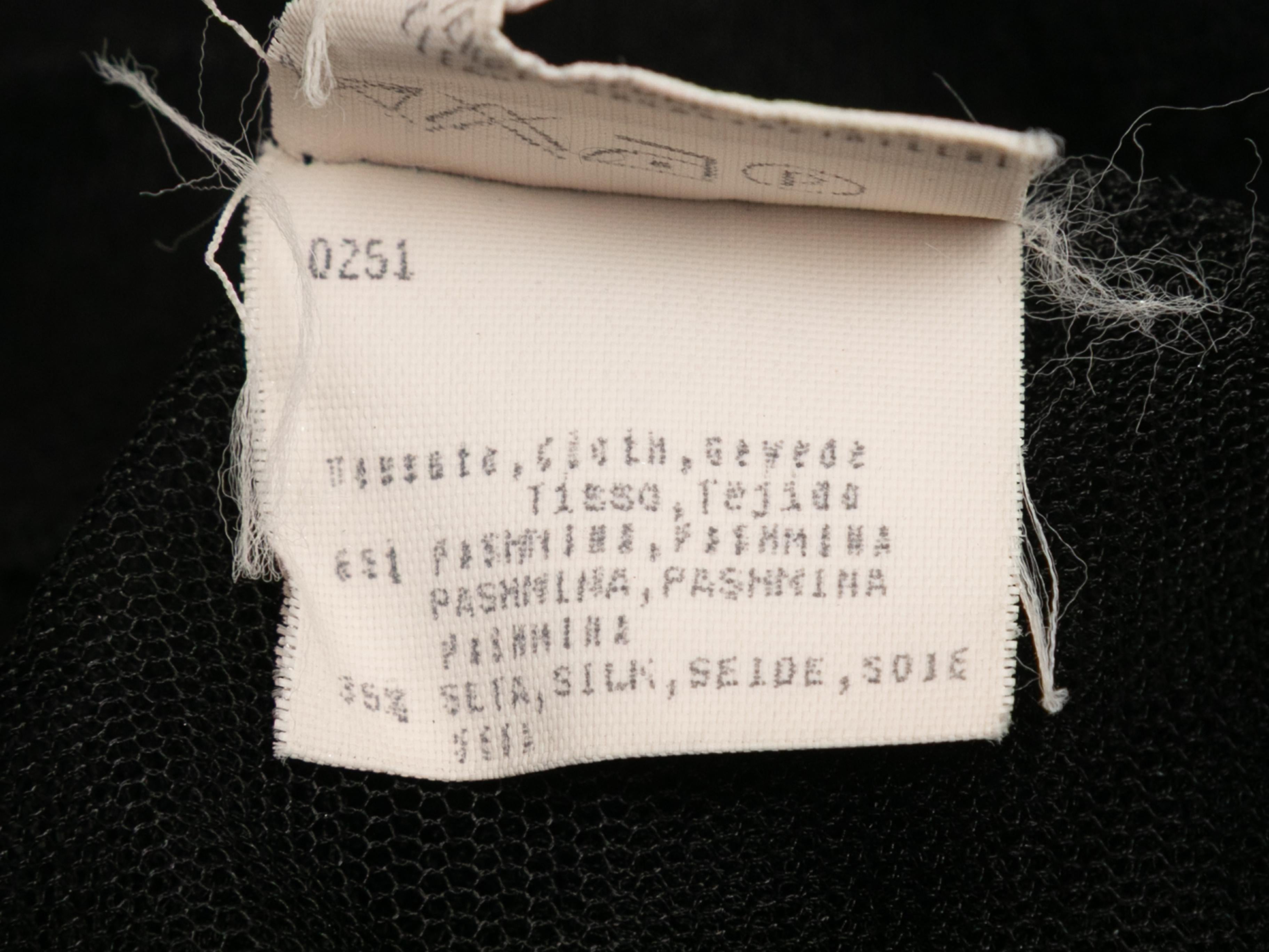 Black Maurizio Pecoraro Cashmere & Silk-Blend Sleeveless Dress Size  IT 40 For Sale 1