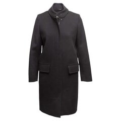 Black Max Mara Virgin Wool & Cashmere Coat