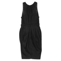 Vestido negro sin mangas McQ Alexander McQueen Talla IT 38