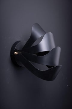 Black Metal and Modular Wall Light French Design