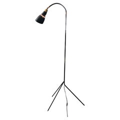Black Metal Diabolo Lamp, 1960