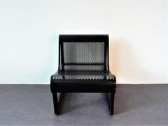 Black Metal 'Lagos' Chair by Nel Verschuuren for Artifort, The Netherlands, 1983